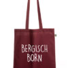 Bergisch Born Einkaufstasche (Burgundy)